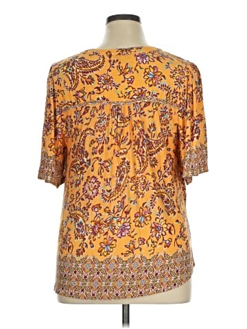 Democracy Short Sleeve Blouse (view 2)