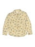 Jumping Beans Print Yellow Long Sleeve Button-Down Shirt Size 4T - photo 1