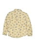 Jumping Beans Print Yellow Long Sleeve Button-Down Shirt Size 4T - photo 2
