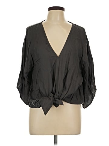Love Stitch 3/4 Sleeve Blouse (view 1)