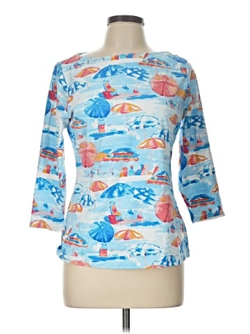 J. McLaughlin 3/4 Sleeve Top (view 1)