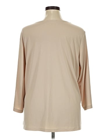 Susan Graver 3/4 Sleeve Blouse (view 2)