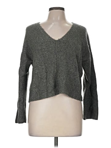 Madewell Staley V-Neck Pullover Sweater in Coziest Yarn (view 1)