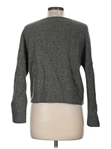 Madewell Staley V-Neck Pullover Sweater in Coziest Yarn (view 2)