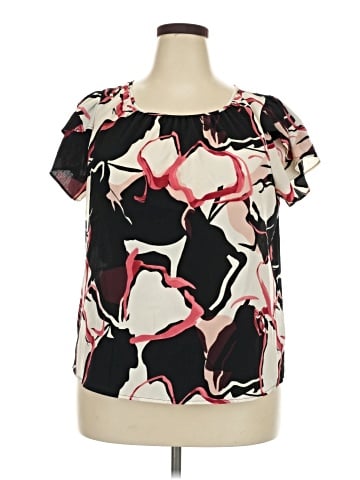 Nine West Short Sleeve Blouse (view 1)