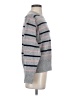 Splendid Stripes Gray Pullover Sweater Size S - photo 4