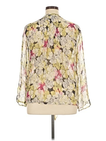Chico's 3/4 Sleeve Silk Top (view 2)