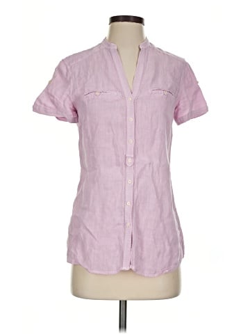Massimo Dutti Short Sleeve Blouse (view 1)