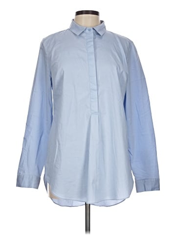 Jaclyn Smith Long Sleeve Button-Down Shirt (view 1)