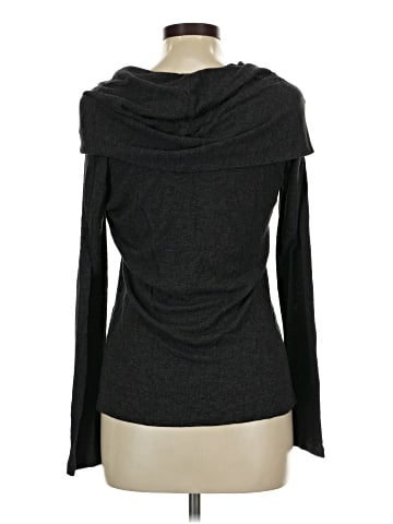 Blue Saks Fifth Avenue Long Sleeve Top (view 2)