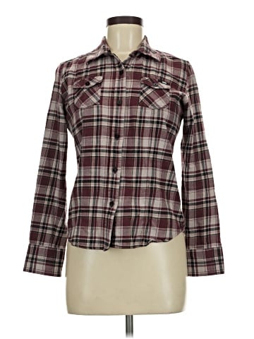Vans Long Sleeve Button-Down Shirt (view 1)