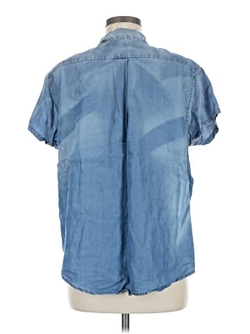 CALVIN KLEIN JEANS Short Sleeve Blouse (view 2)