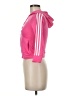 Adidas 100% Polyester Pink Track Jacket Size 6 - photo 5