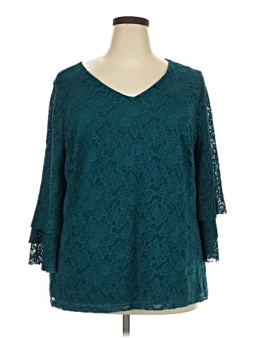 Charter Club 3/4 Sleeve Blouse (view 1)