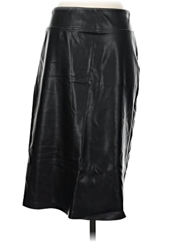 Laundry by Shelli Segal Faux Leather Skirt (view 2)