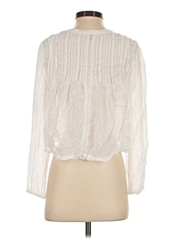 American Eagle Outfitters Long Sleeve Blouse (view 2)