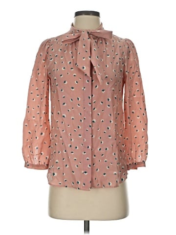 Marc by Marc Jacobs 3/4 Sleeve Silk Top (view 1)