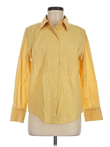 Banana Republic Factory Store Long Sleeve Button-Down Shirt (view 1)