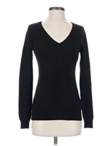 Ann Taylor Factory Cashmere Pullover Sweater (view 1)