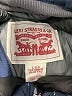Levi's 100% Polyester Hearts Blue Windbreaker Size 12 - 13 - photo 3
