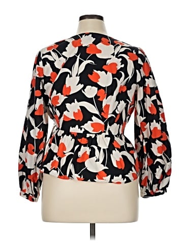 Who What Wear 3/4 Sleeve Blouse (view 2)