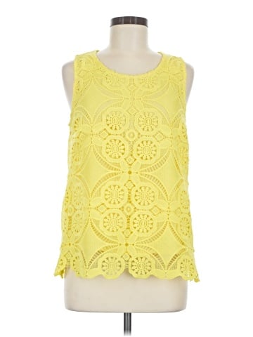 Skies Are Blue Sleeveless Blouse (view 1)