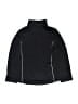 Lands' End 100% Polyester Black Track Jacket Size 8 - photo 2