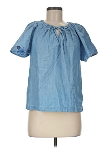 J.Crew Short Sleeve Blouse (view 1)