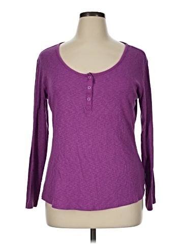Eddie Bauer Long Sleeve Henley (view 1)