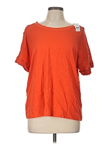 Ann Taylor LOFT Short Sleeve T-Shirt (view 1)