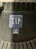 Gap 100% Cotton Argyle Black Pullover Sweater Size XS - photo 7