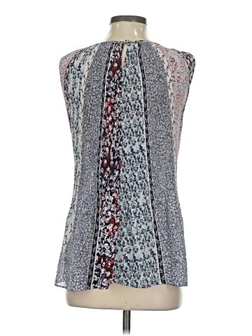 Rose + Olive Sleeveless Blouse (view 2)