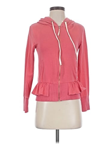 Saturday Sunday Zip Up Hoodie (view 1)
