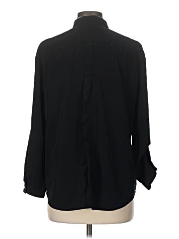 Style&Co 3/4 Sleeve Button-Down Shirt (view 2)