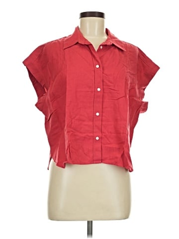 Gap Sleeveless Button-Down Shirt (view 1)