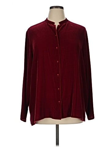 Eileen Fisher Long Sleeve Blouse (view 1)