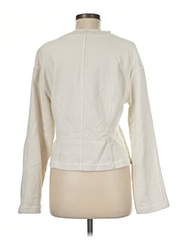 Madewell Darted Cardigan Sweatshirt (view 2)