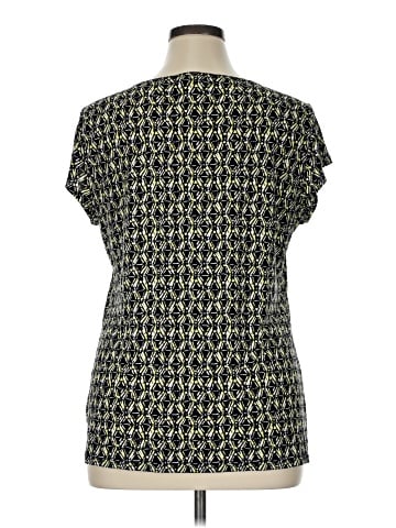 Liz Claiborne Short Sleeve Blouse (view 2)