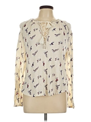 Lucky Brand Long Sleeve Blouse (view 1)