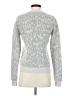 Theory Animal Print Silver Wool Pullover Sweater Size S - photo 2