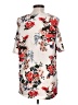 Patchington Floral Ivory Short Sleeve Blouse Size L - photo 2