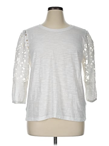 Caslon 3/4 Sleeve Top (view 1)