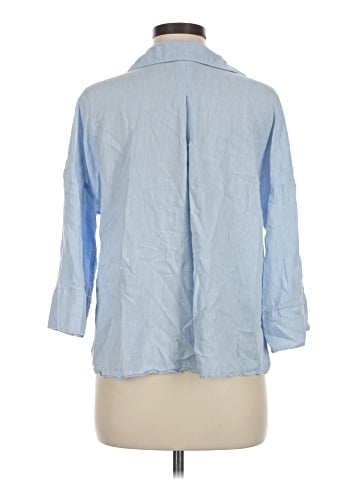 H&M 3/4 Sleeve Button-Down Shirt (view 2)