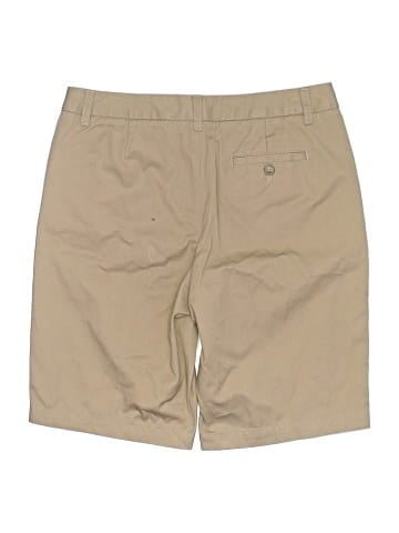 Lands' End Khaki Shorts (view 2)