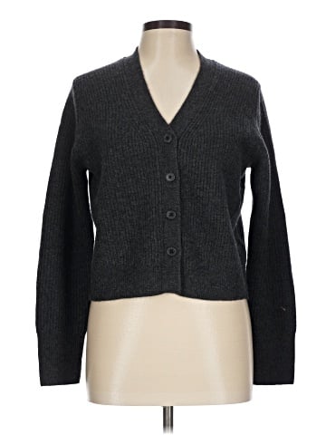Madewell SoftWool Button-Front Cardigan (view 1)