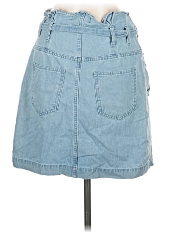 Who What Wear Denim Skirt (view 2)