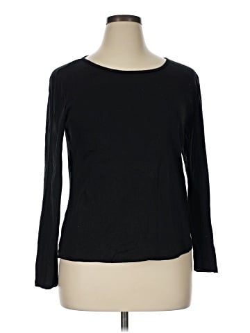 Liz Claiborne 3/4 Sleeve T-Shirt (view 1)