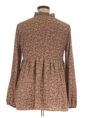 Suzanne Betro Long Sleeve Blouse (view 2)
