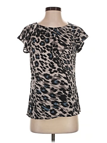 Ann Taylor Factory Short Sleeve Blouse (view 1)