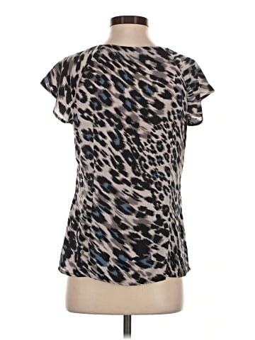 Ann Taylor Factory Short Sleeve Blouse (view 2)